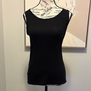 Black Modal Sleeveless Top- Size M